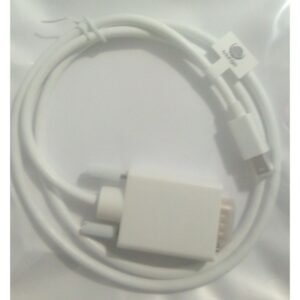 Cable Mini Displayport Macho A Vga Macho De 1m Color Blanco