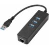 Hub Usb 3.0. + Rj45 Y 3 Puertos Usb 3.0.